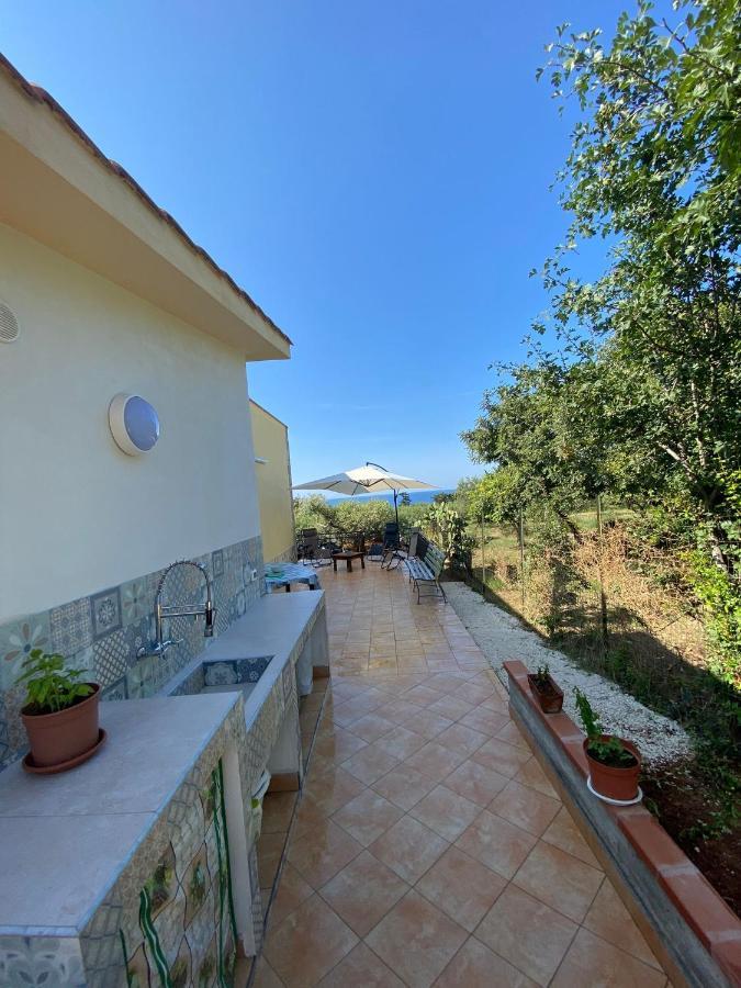 Villa L'Orizzonte Di Calabianca Castellammare del Golfo Bagian luar foto