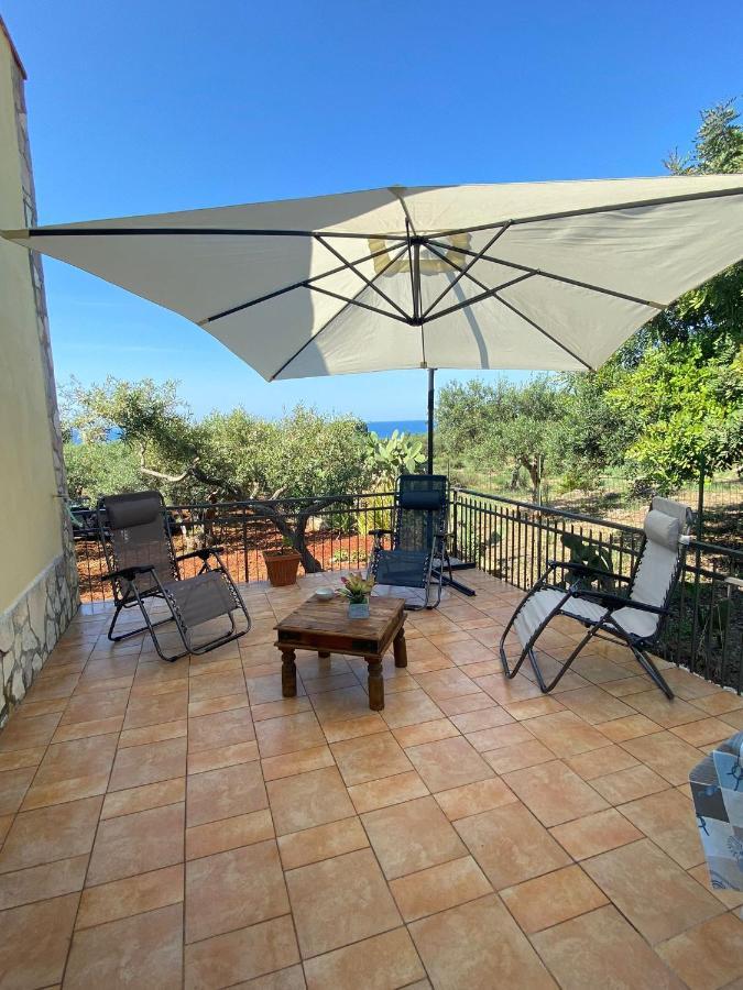 Villa L'Orizzonte Di Calabianca Castellammare del Golfo Bagian luar foto