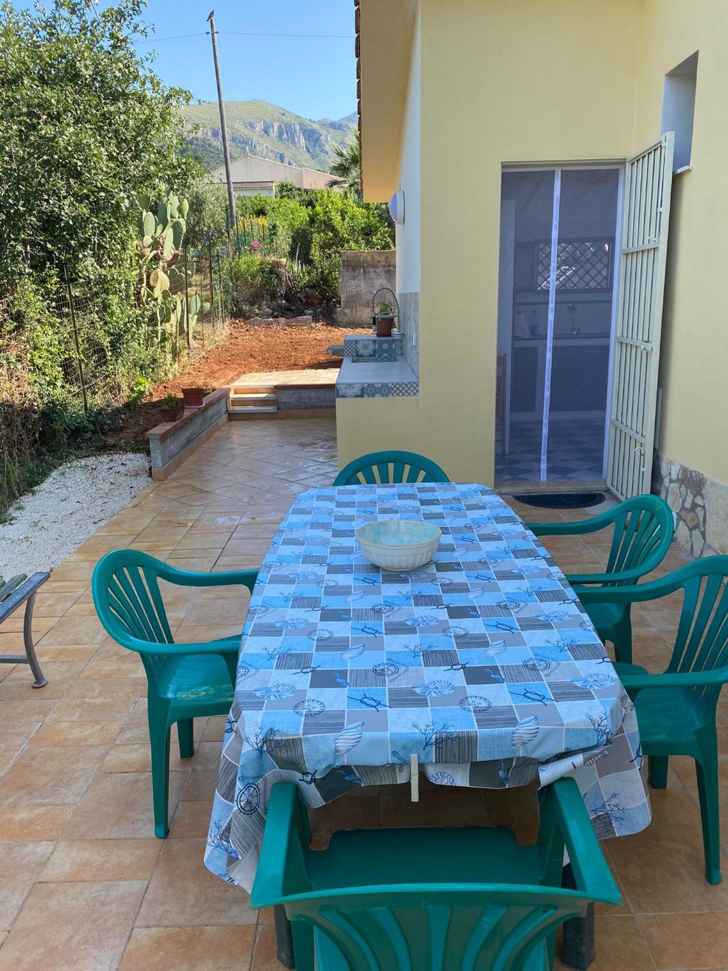 Villa L'Orizzonte Di Calabianca Castellammare del Golfo Bagian luar foto