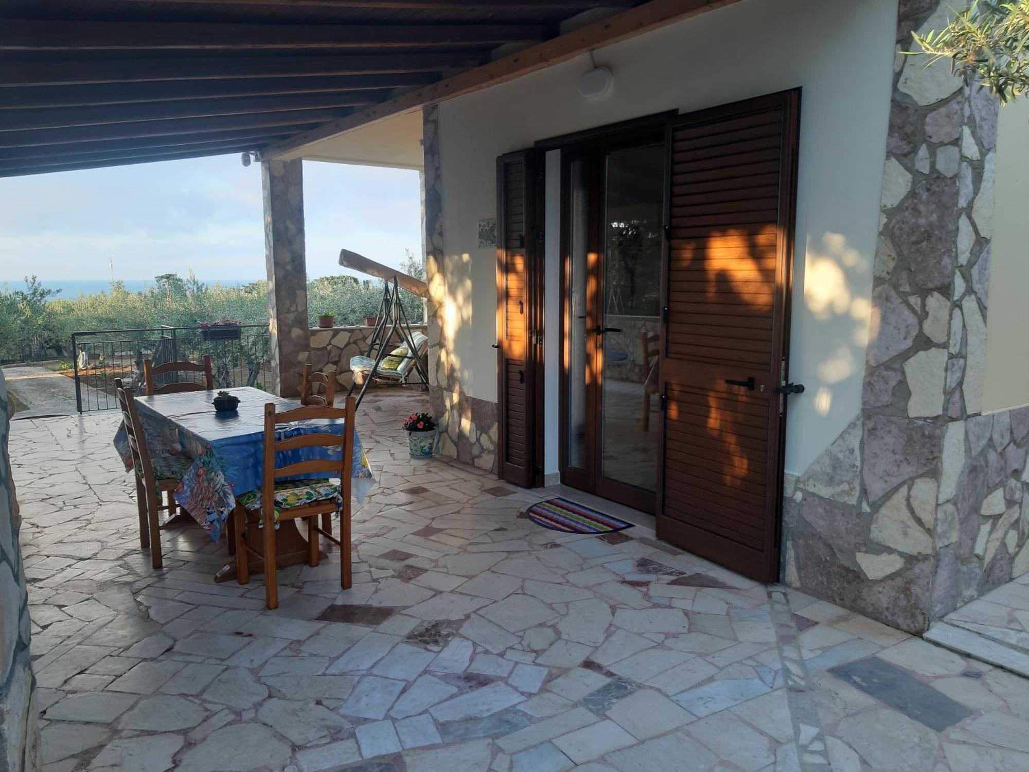 Villa L'Orizzonte Di Calabianca Castellammare del Golfo Bagian luar foto